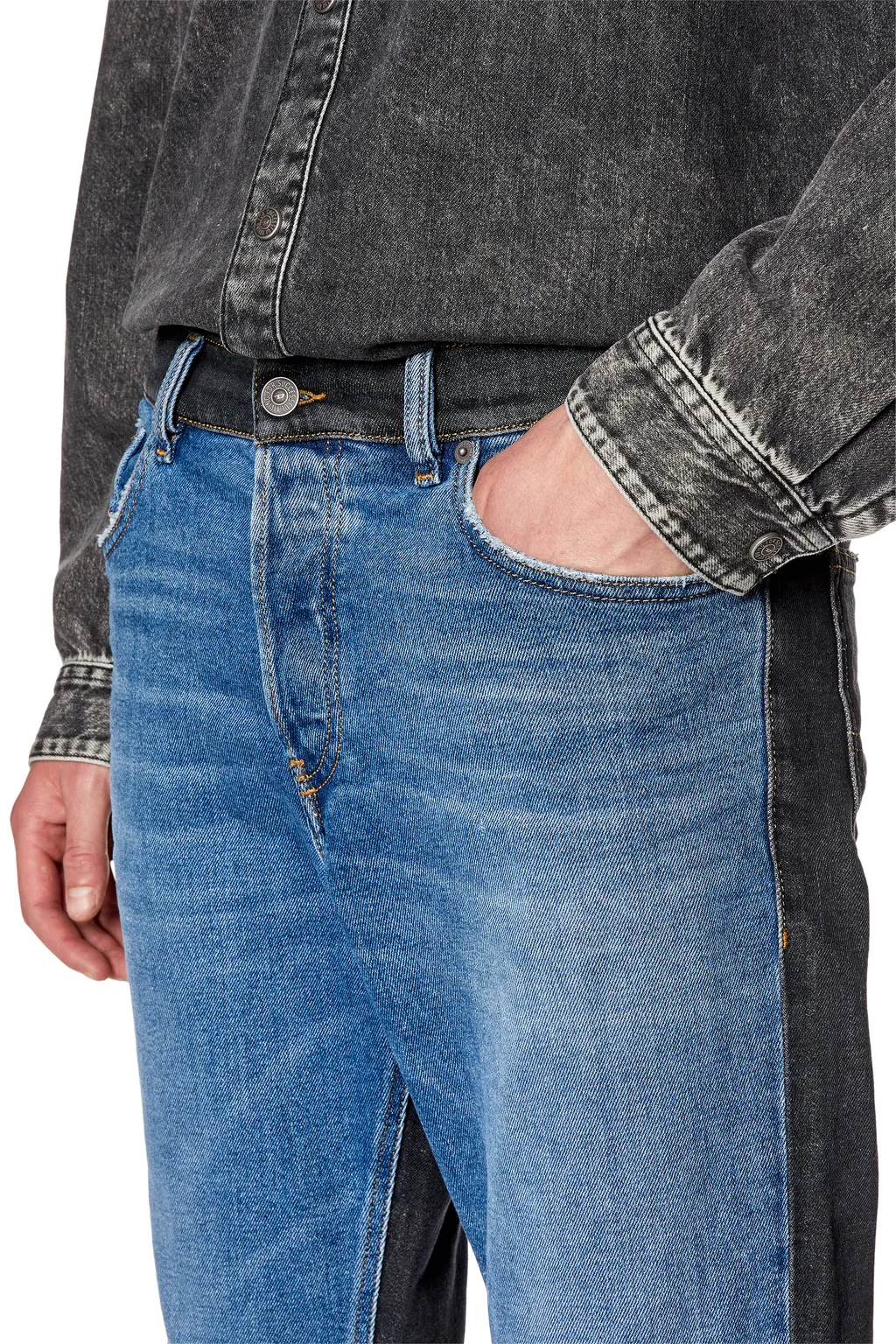 1995 D-Sark Mid-Rise Straight-Leg Jeans