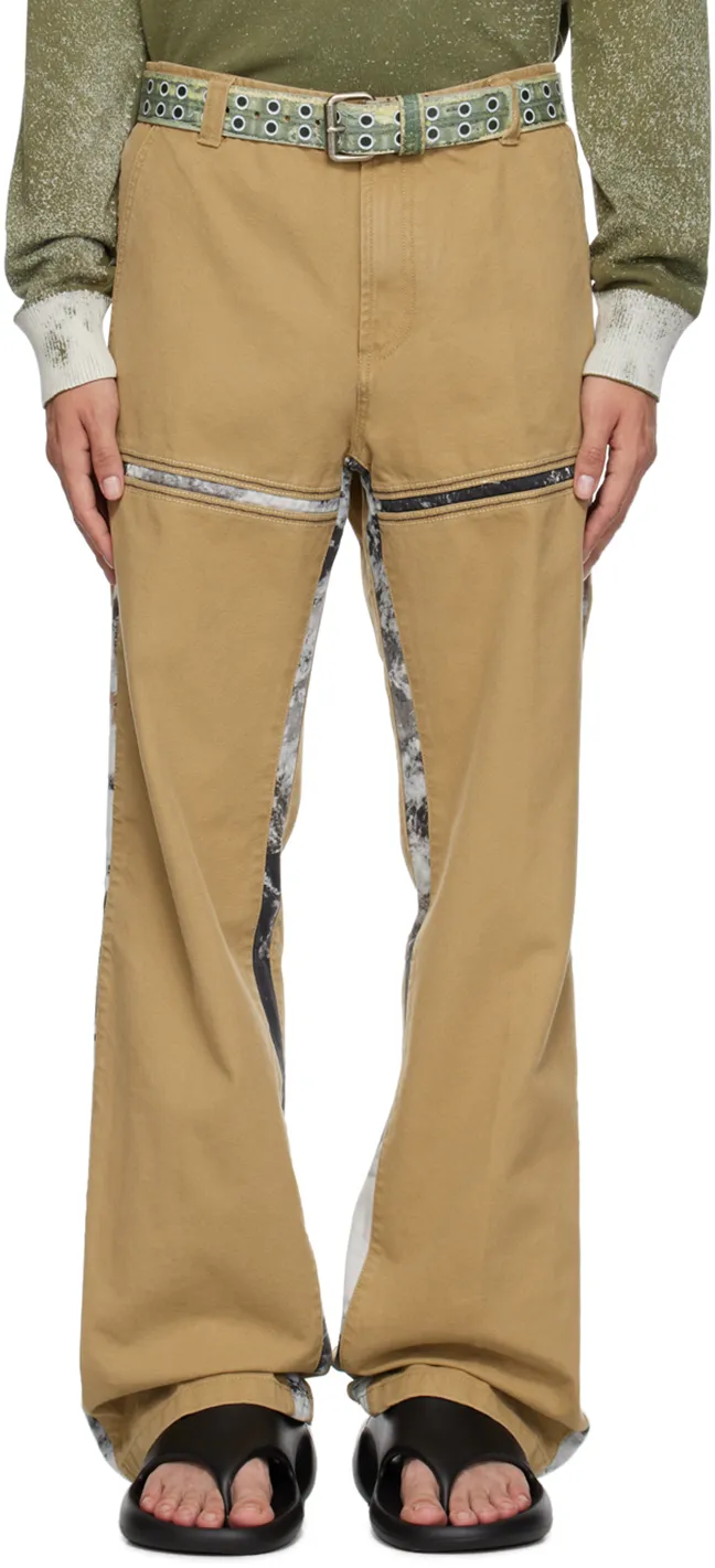 P-Mitch Logo-Embroidered Trousers