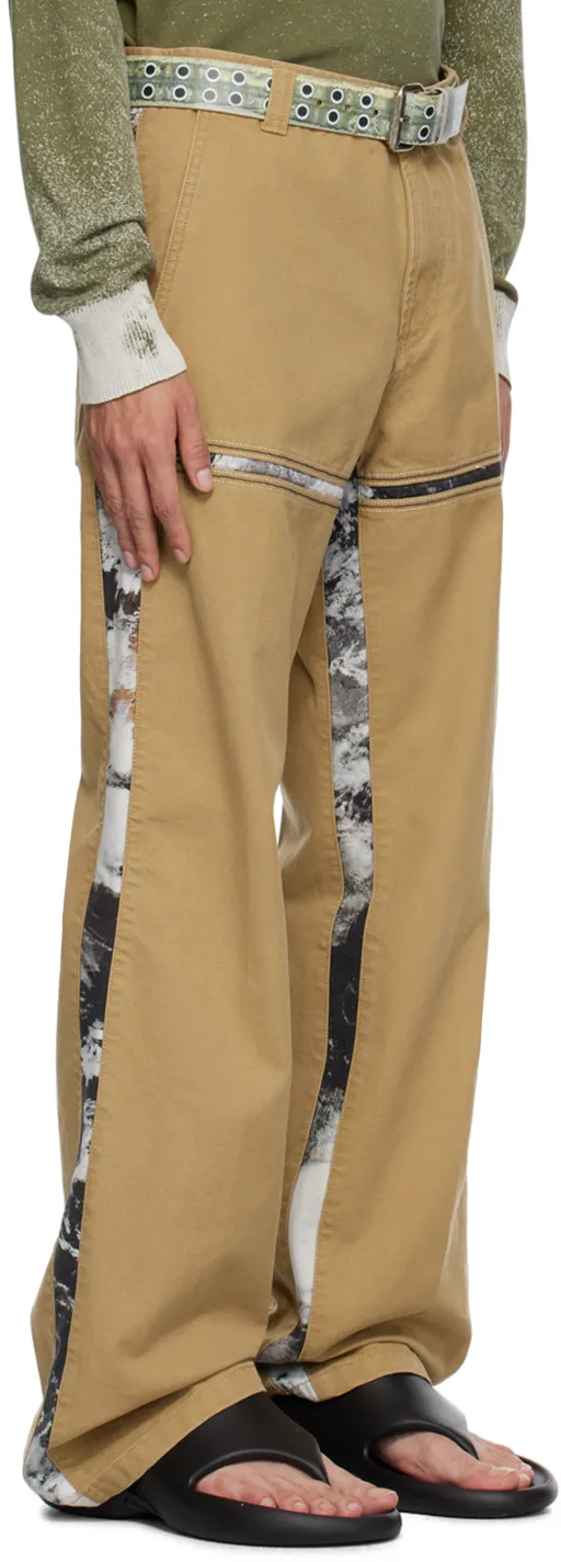 P-Mitch Logo-Embroidered Trousers