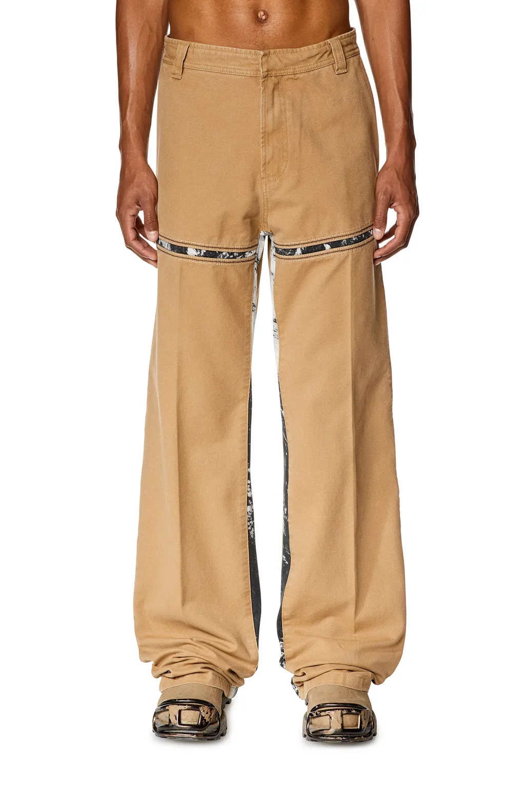 P-Mitch Logo-Embroidered Trousers