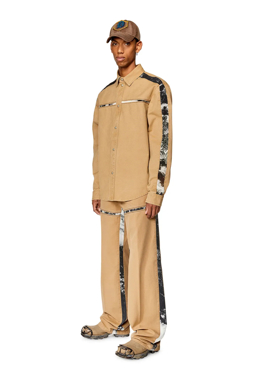 P-Mitch Logo-Embroidered Trousers