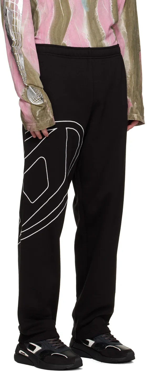Oval-D Logo Embroidered Track Pants