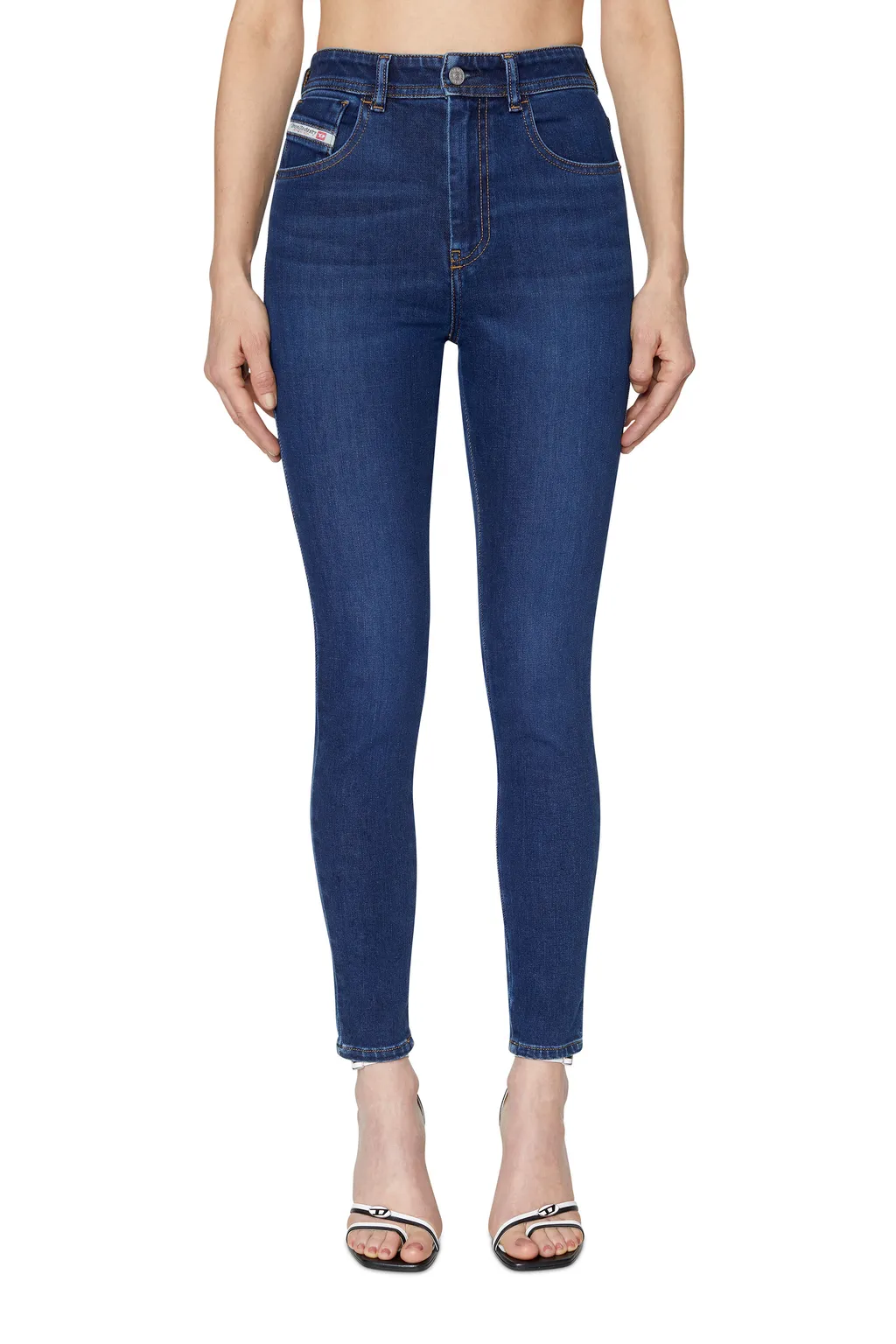Logo-Patch Denim Jeans