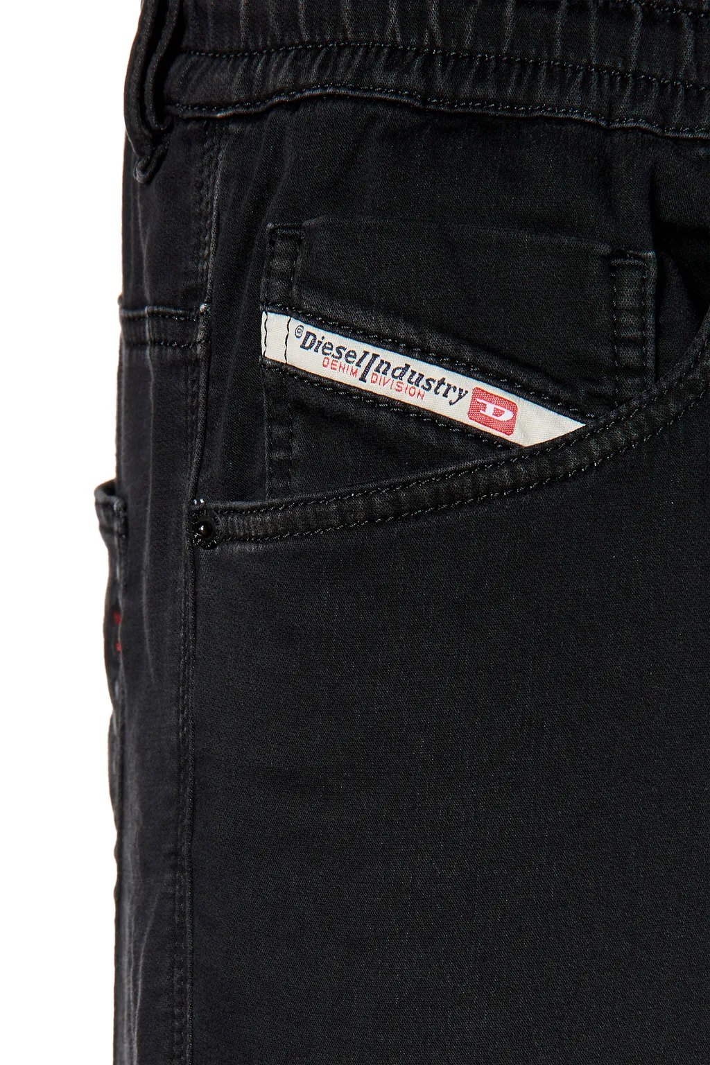 Straight-Leg Denim Bermuda Shorts