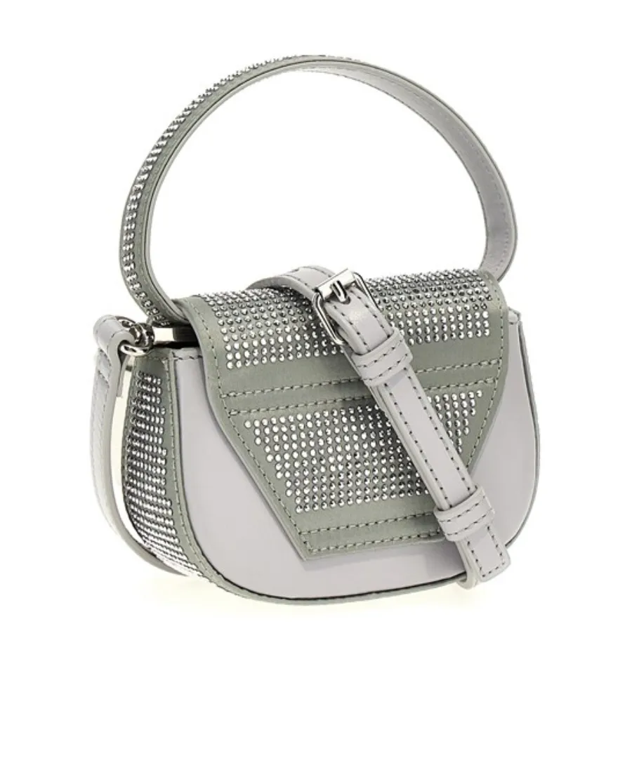 Diesel 1Dr Xs Logo Plaque Embellished Crossbody Bag