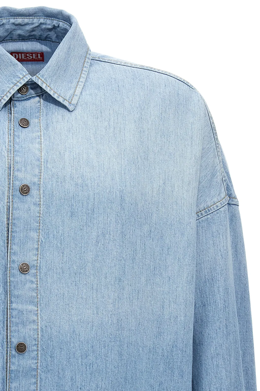 D-Kama Long-Sleeve Denim Shirt