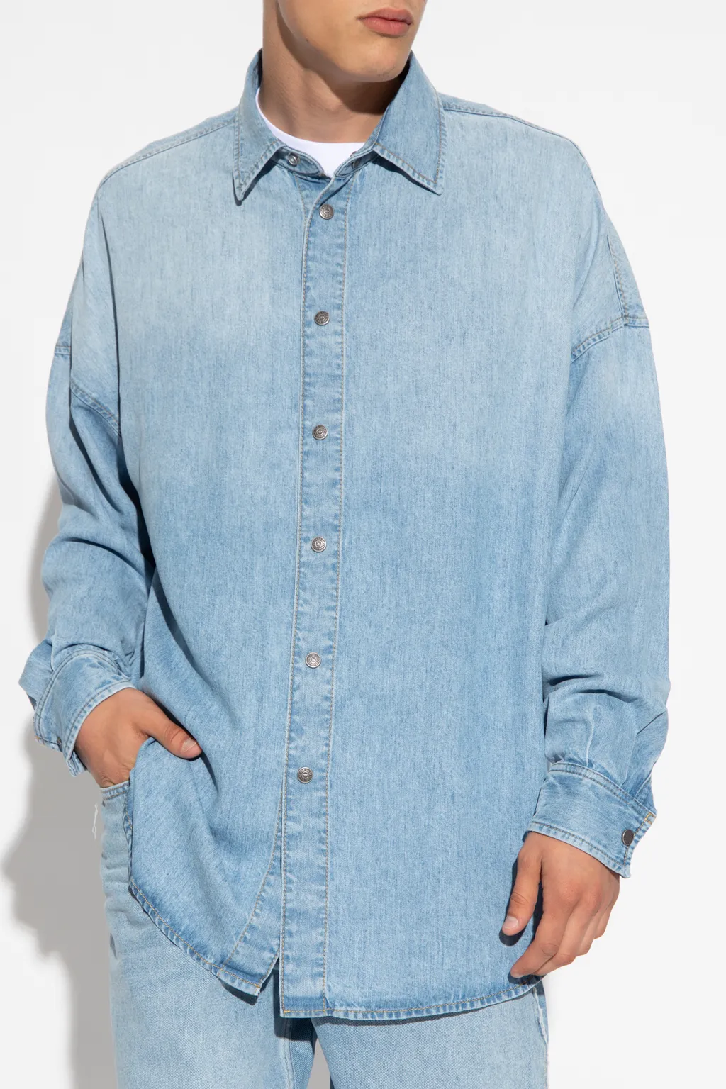 D-Kama Long-Sleeve Denim Shirt
