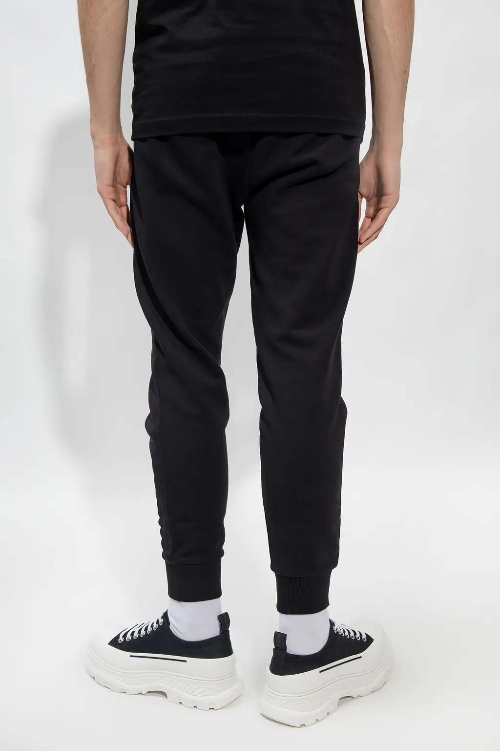 Embroidered-Logo Detail Track Pants