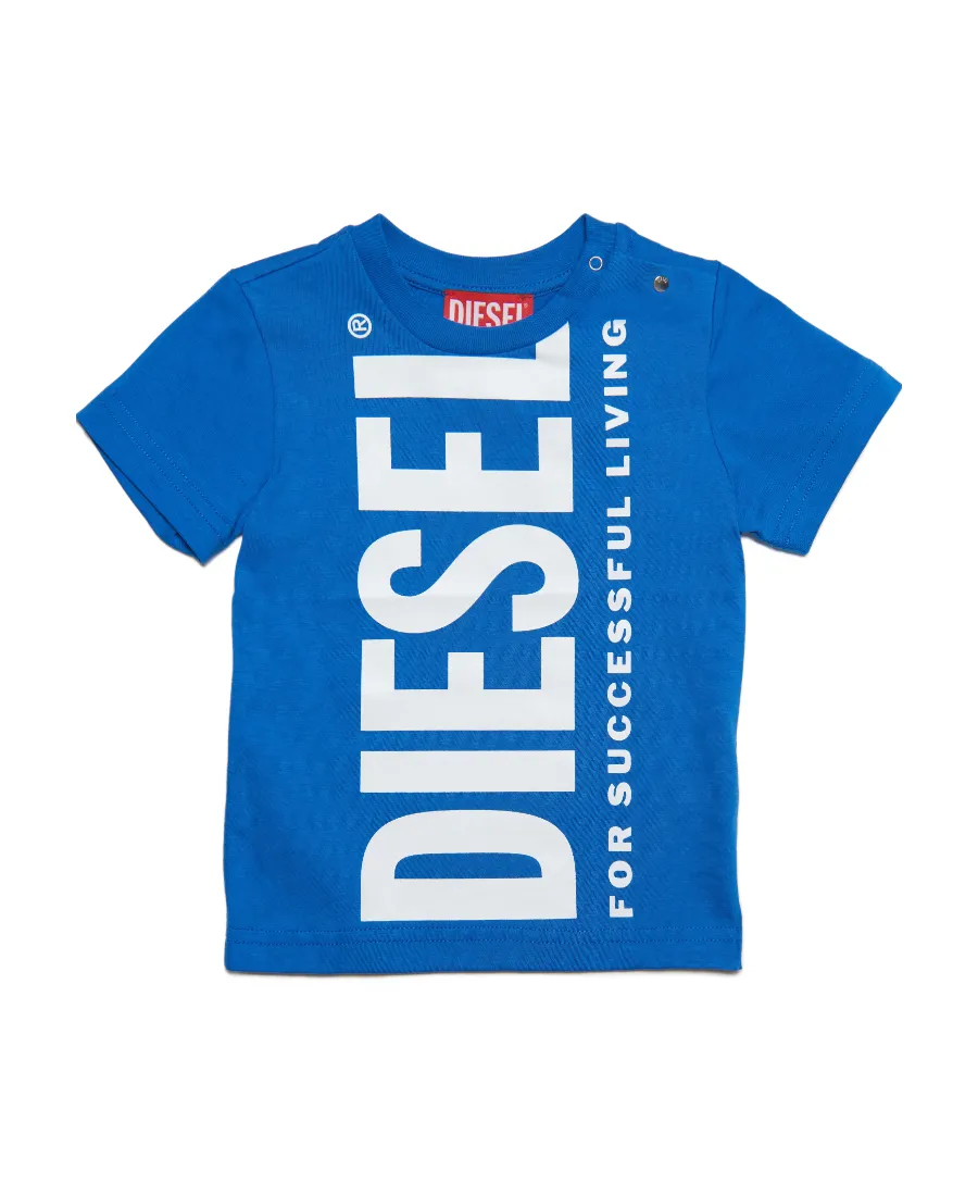 Logo-Print Detail T-Shirt