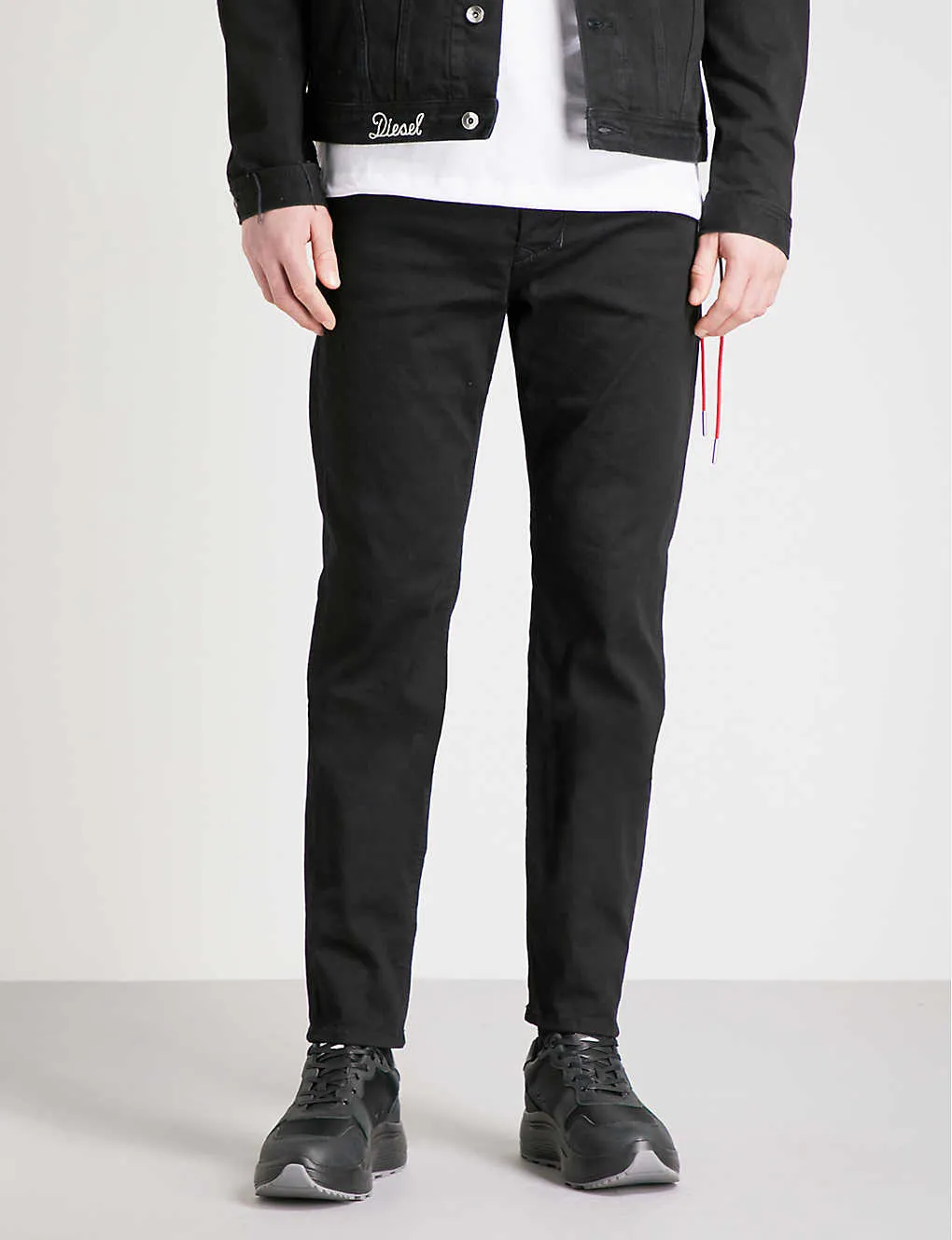 Logo Denim Pants