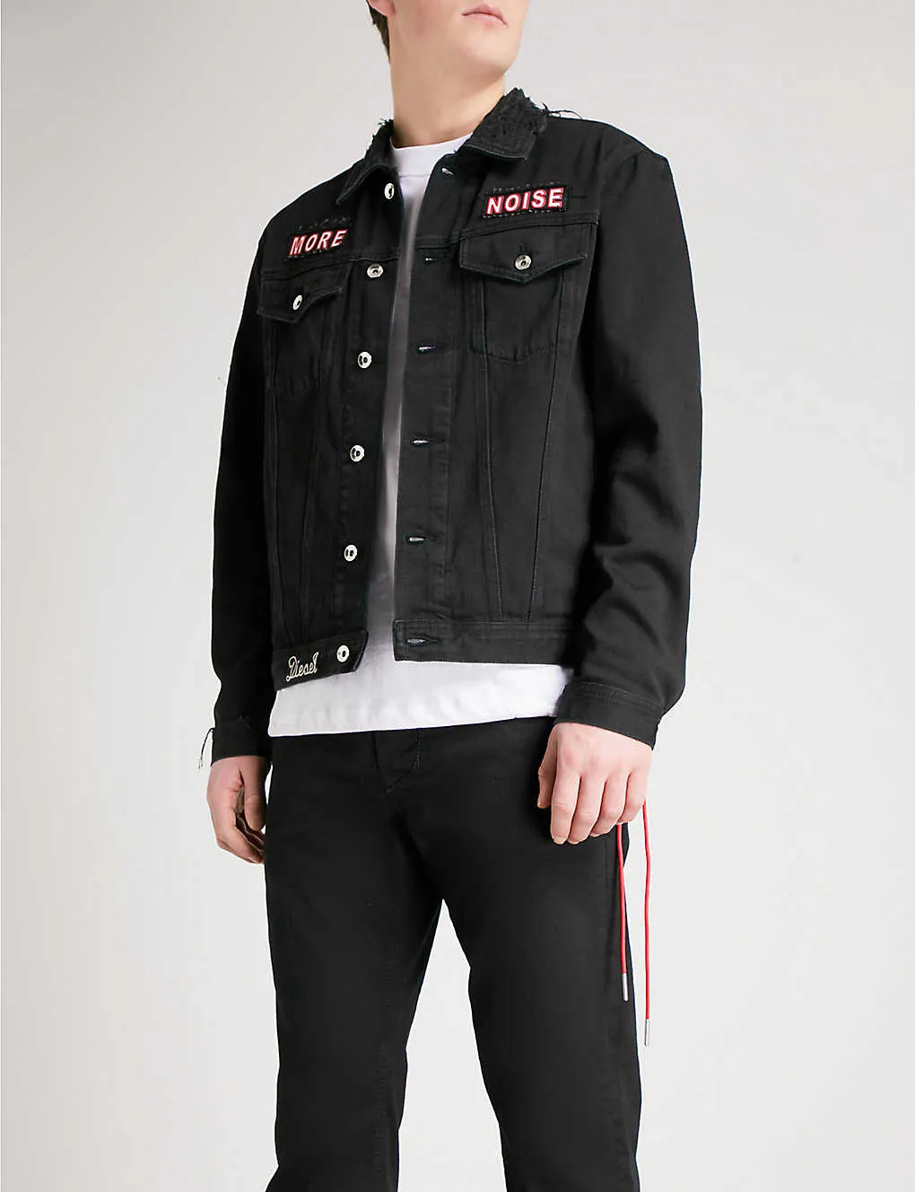 Logo Denim Pants