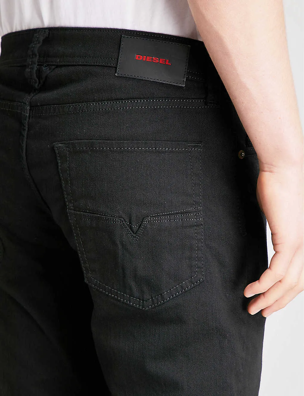 Logo Denim Pants