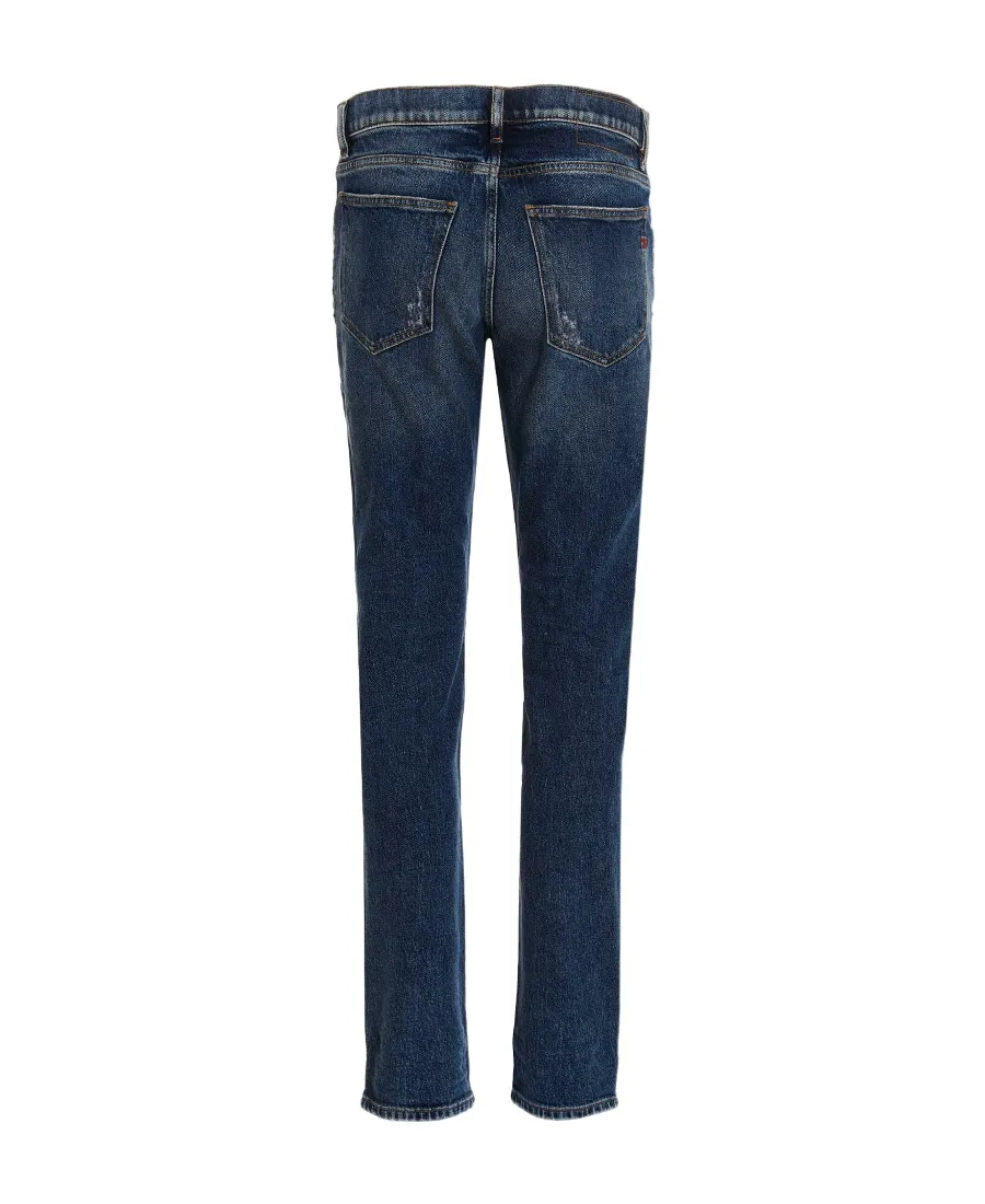D Strukt Logo Detailed Jeans