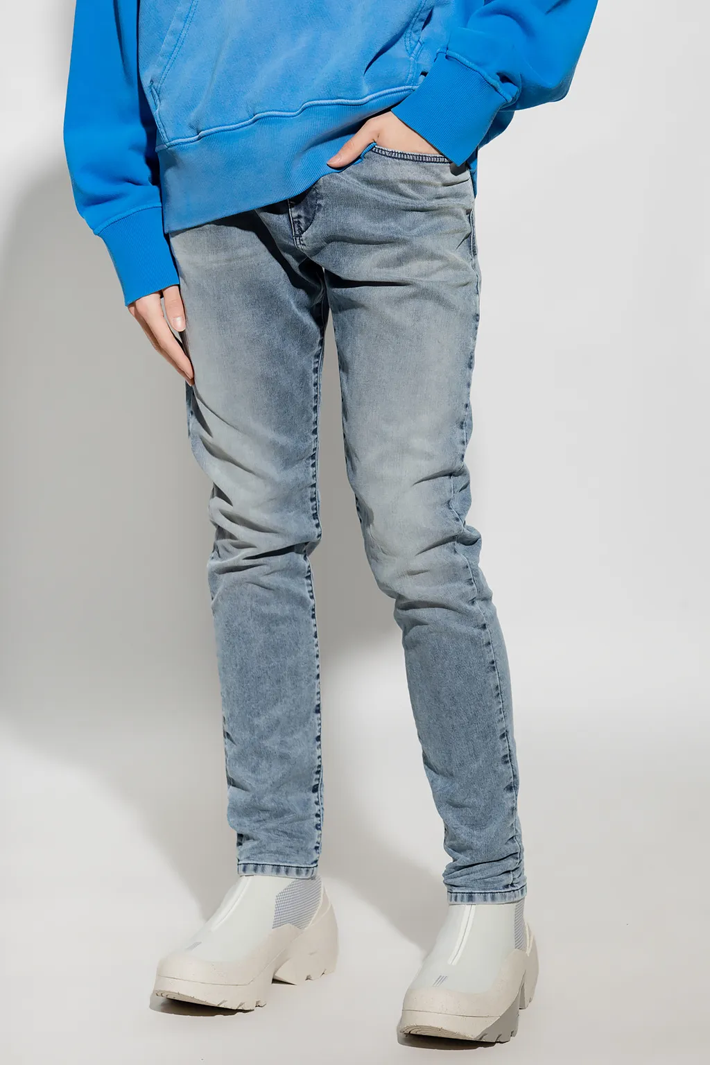 D Strukt Jogg Logo Detailed Jeans