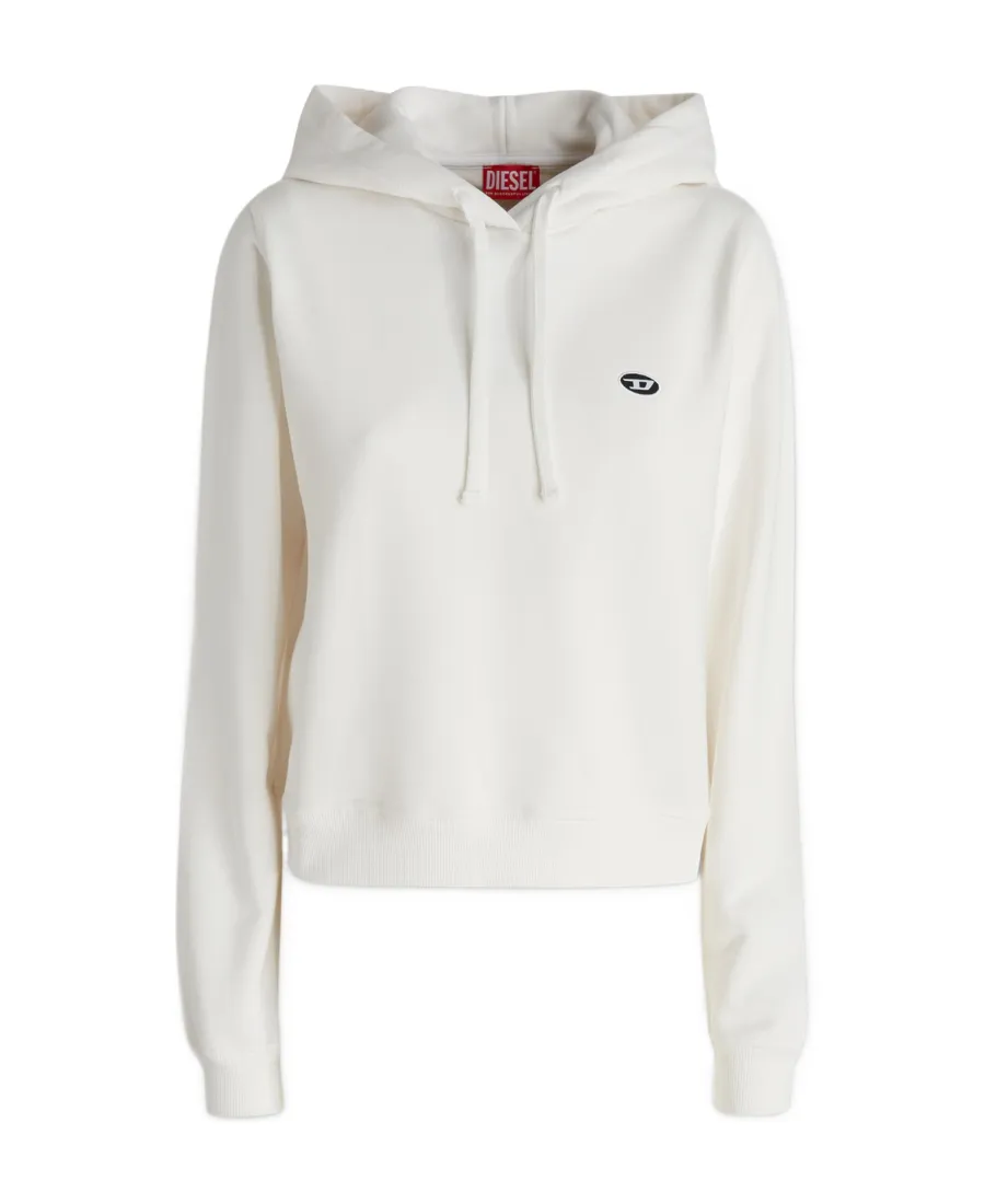 Logo-Patch Drawstring Hoodie