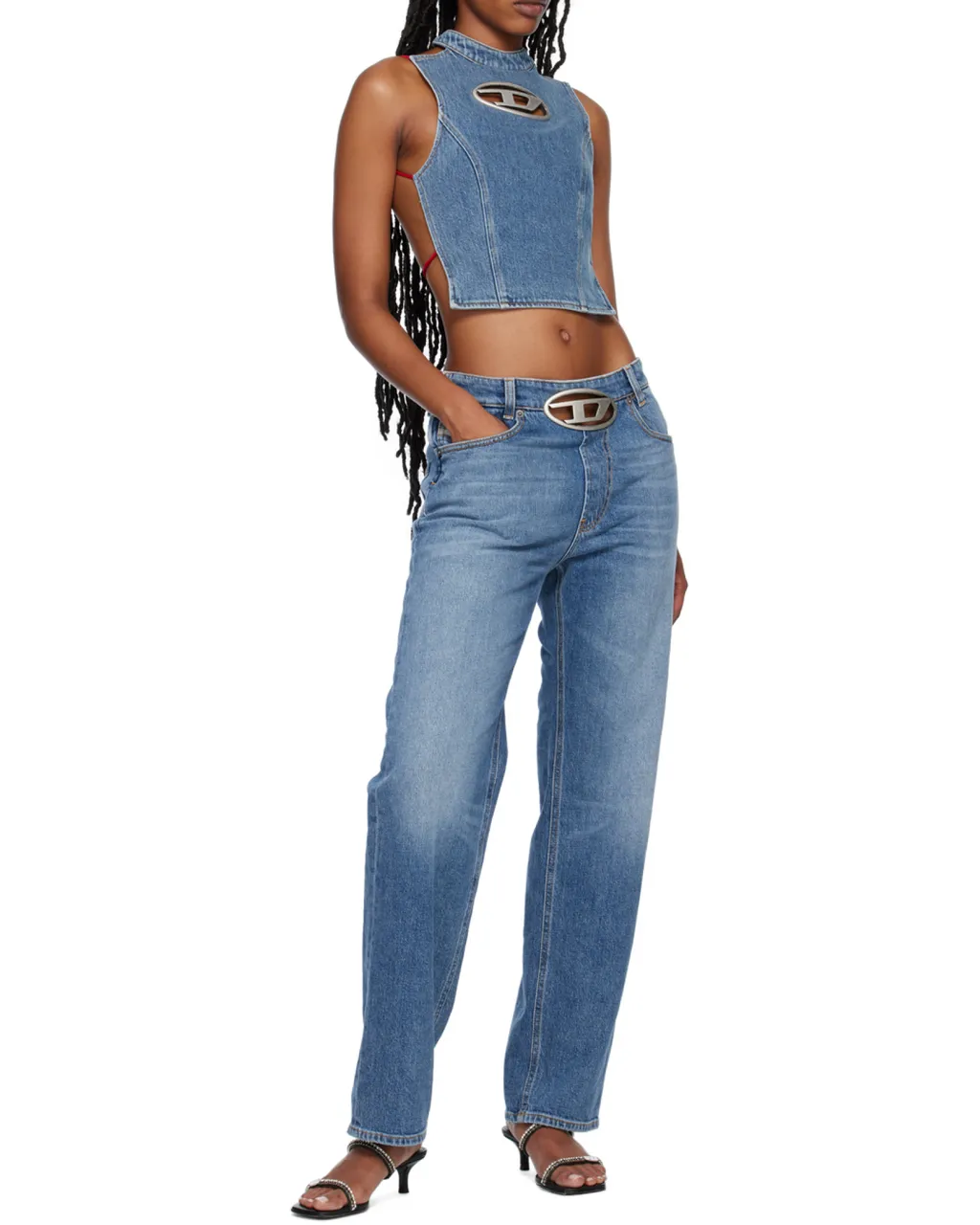 D-Ark Straight Leg Jeans