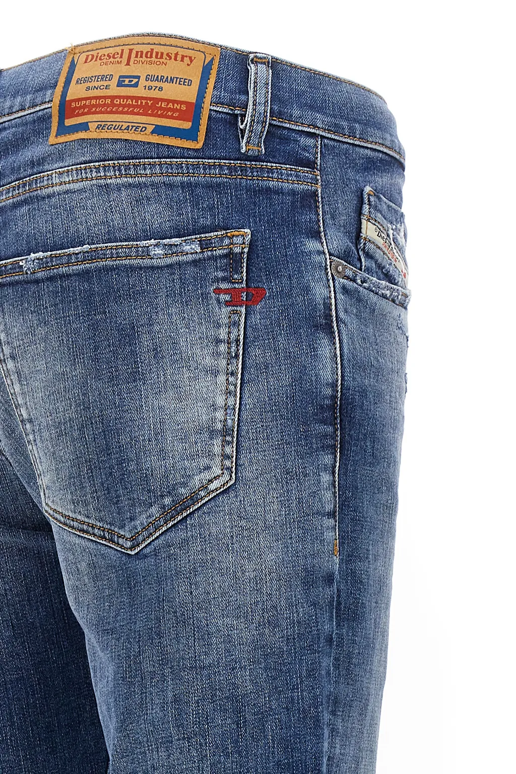 D-Strukt Straight Leg Jeans
