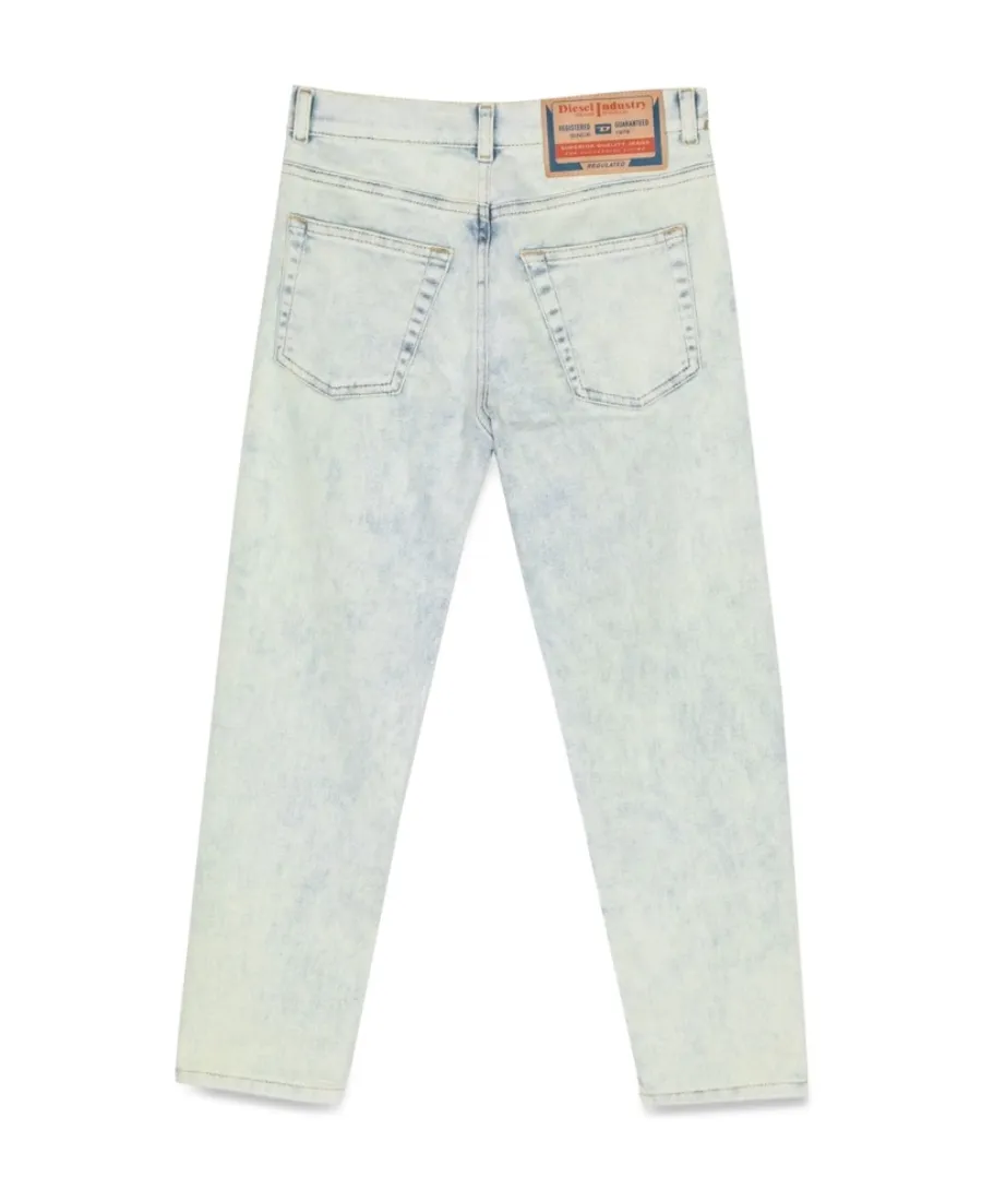 Logo-Patch Stretch-Cotton Jeans