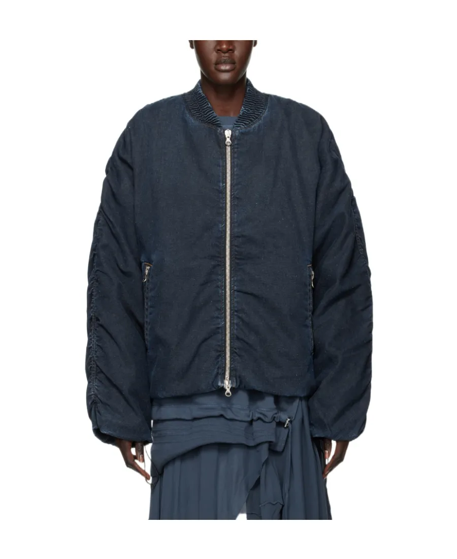 Zip-Fastening Bomber Jacket