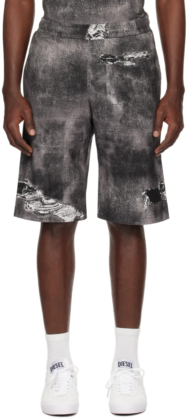 P-Ston-Short Distressed Shorts