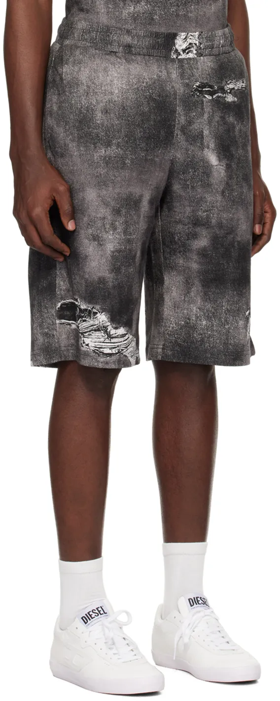 P-Ston-Short Distressed Shorts