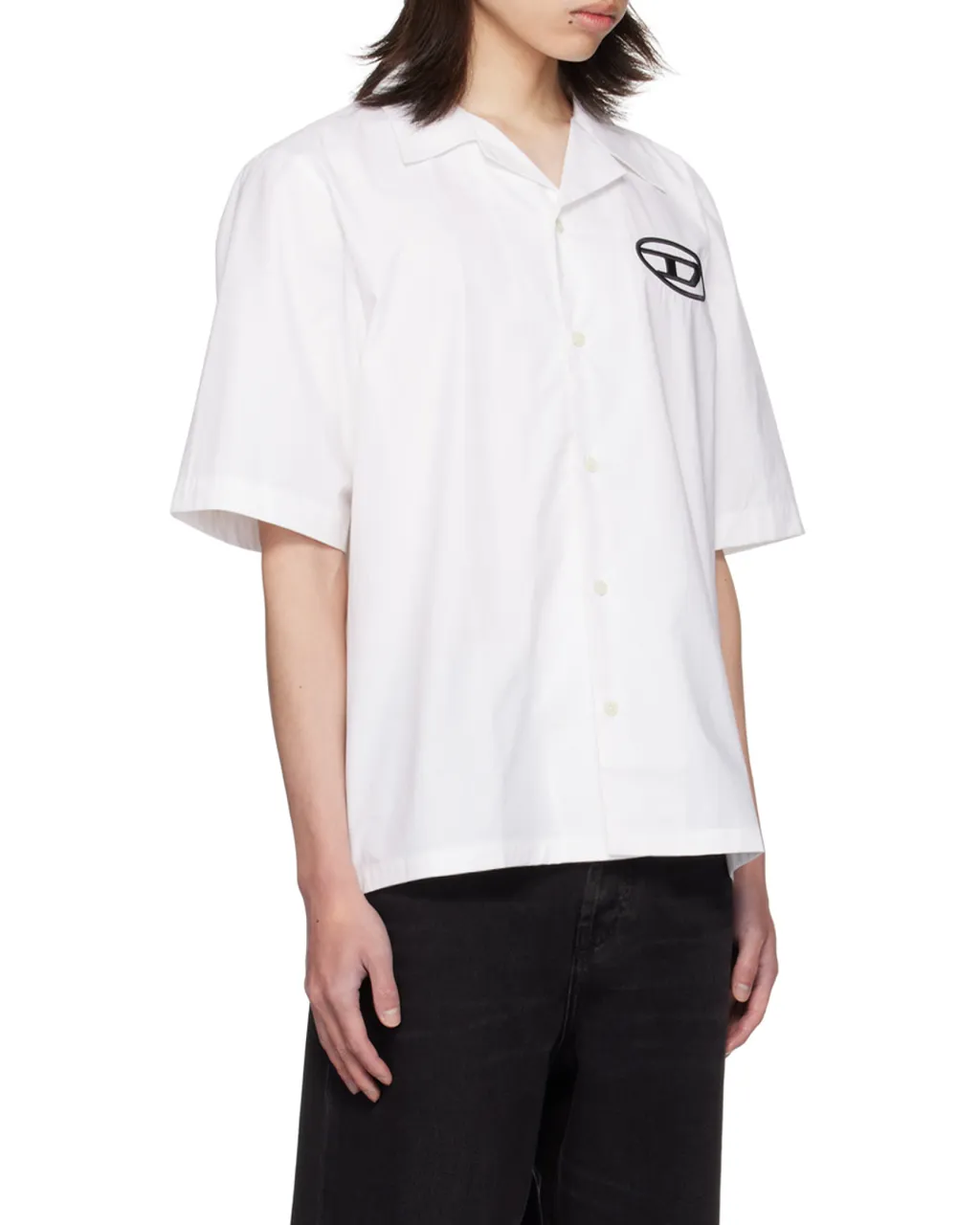 Logo Embroidered Bowling Shirt