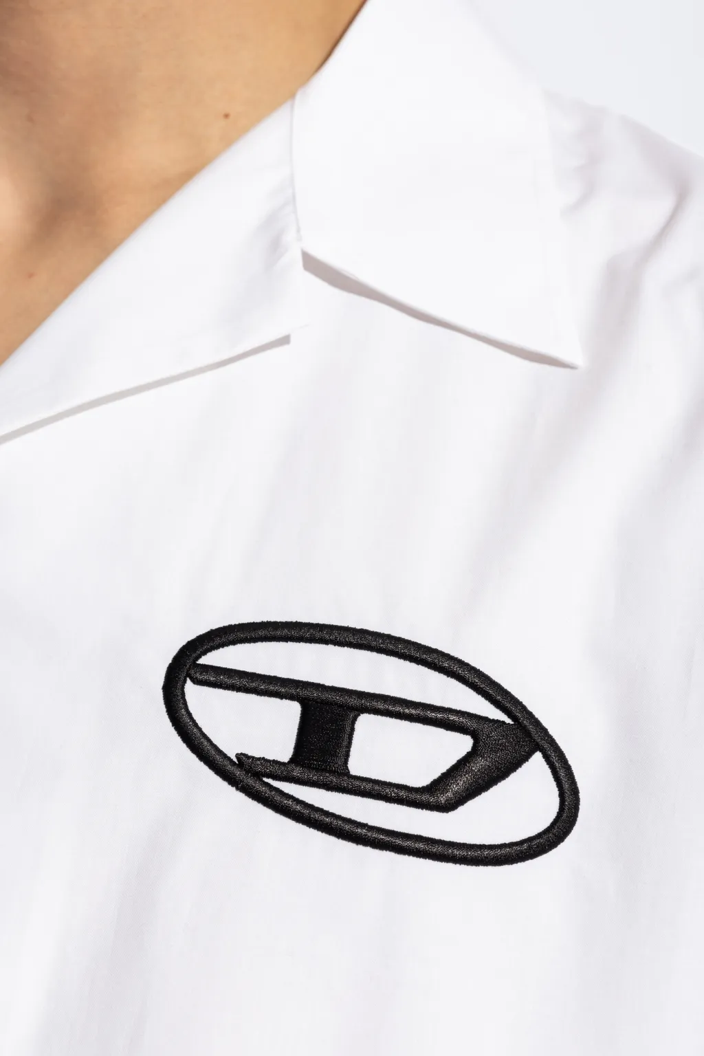 Logo Embroidered Bowling Shirt