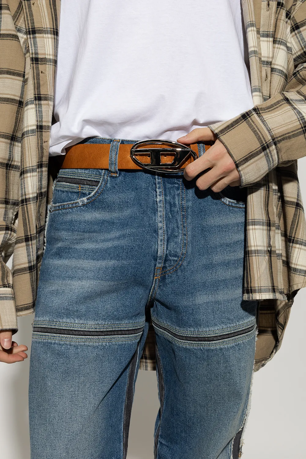 Logo-Buckle Belt