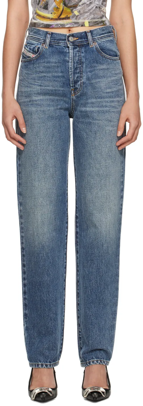 Logo Denim Trousers