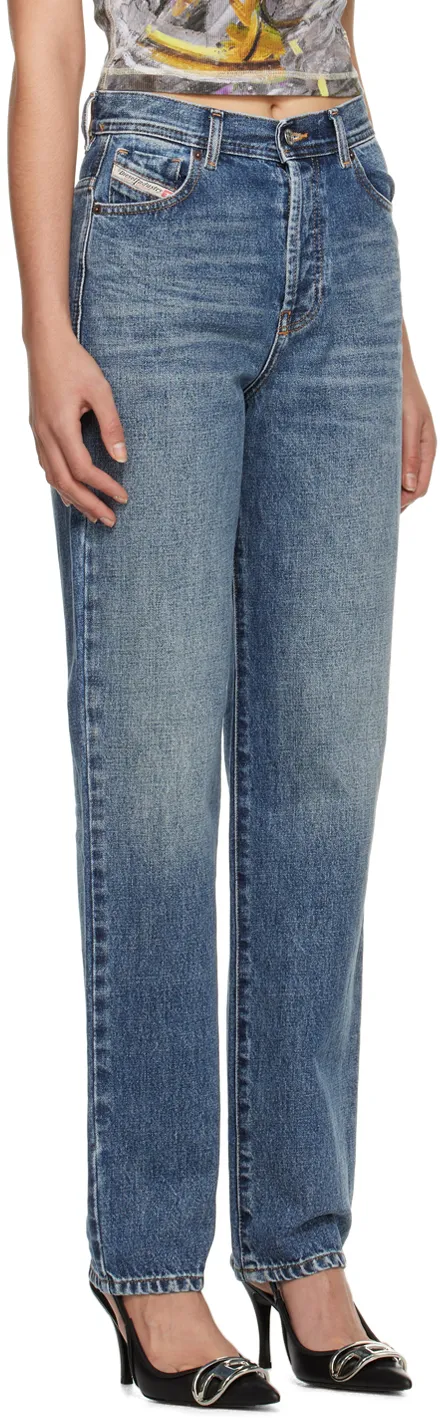 Logo Denim Trousers