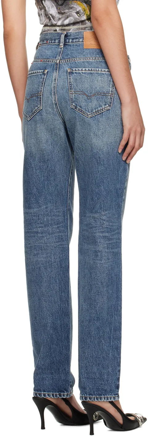 Logo Denim Trousers