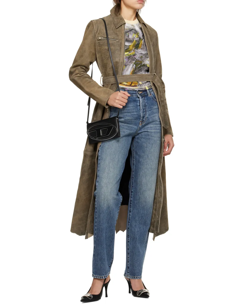 Logo Denim Trousers