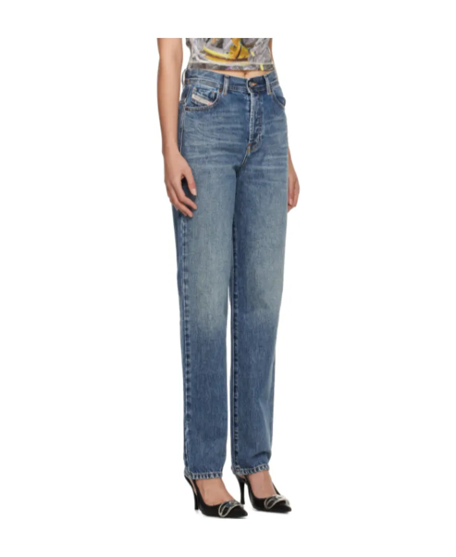 Logo Denim Trousers