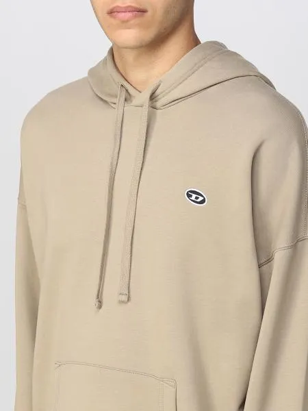 Logo-Patch Drawstring Hoodie