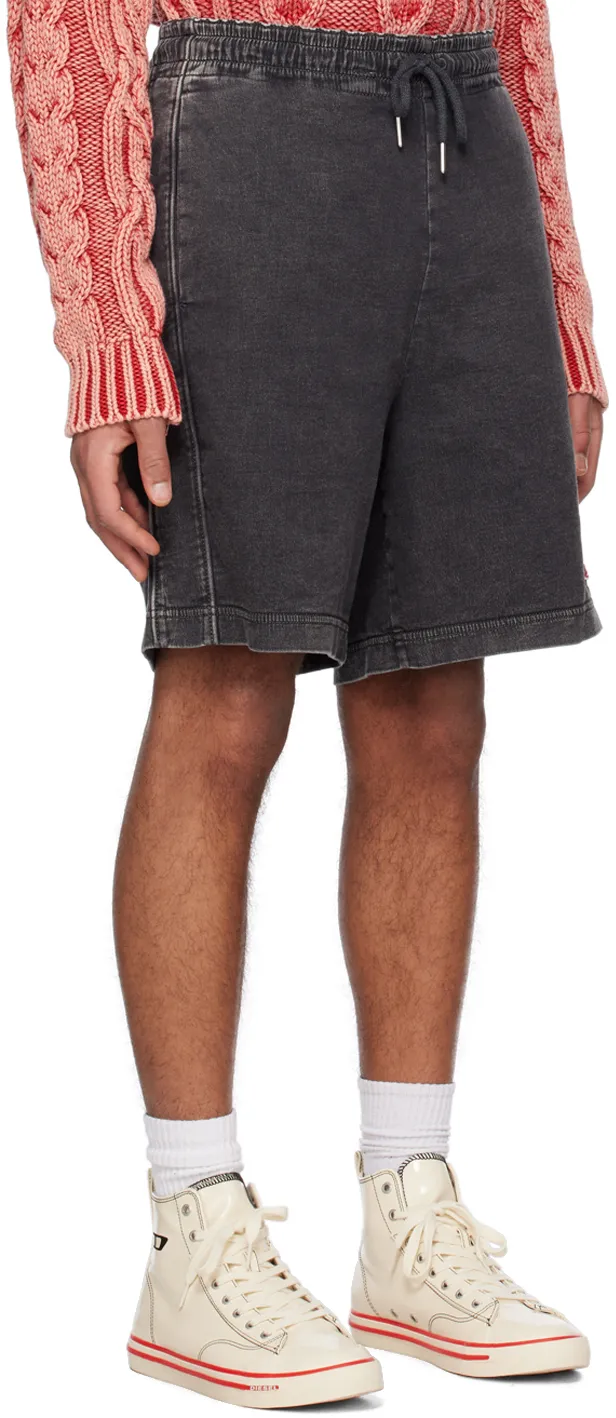 Logo Patch Drawstring Shorts
