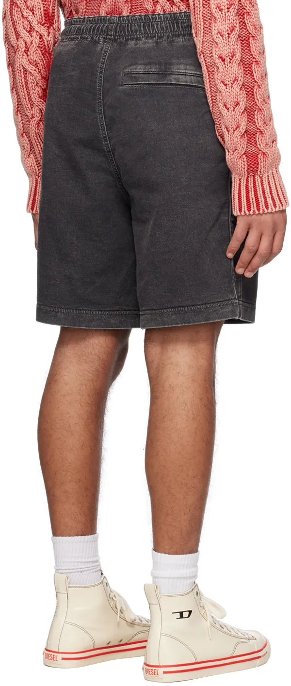 Logo Patch Drawstring Shorts