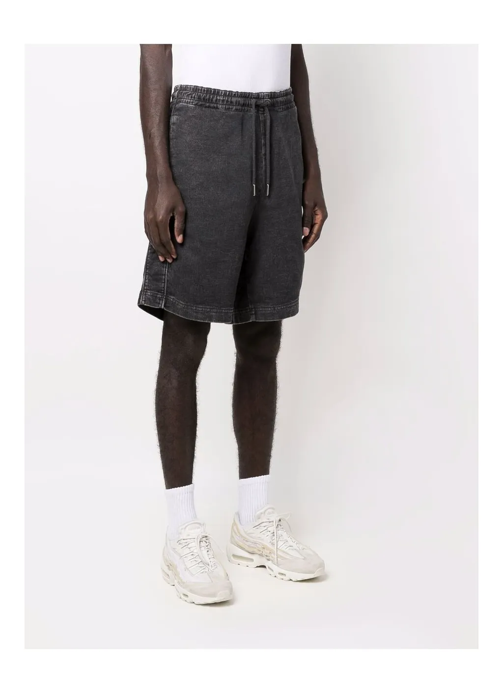 Logo Patch Drawstring Shorts