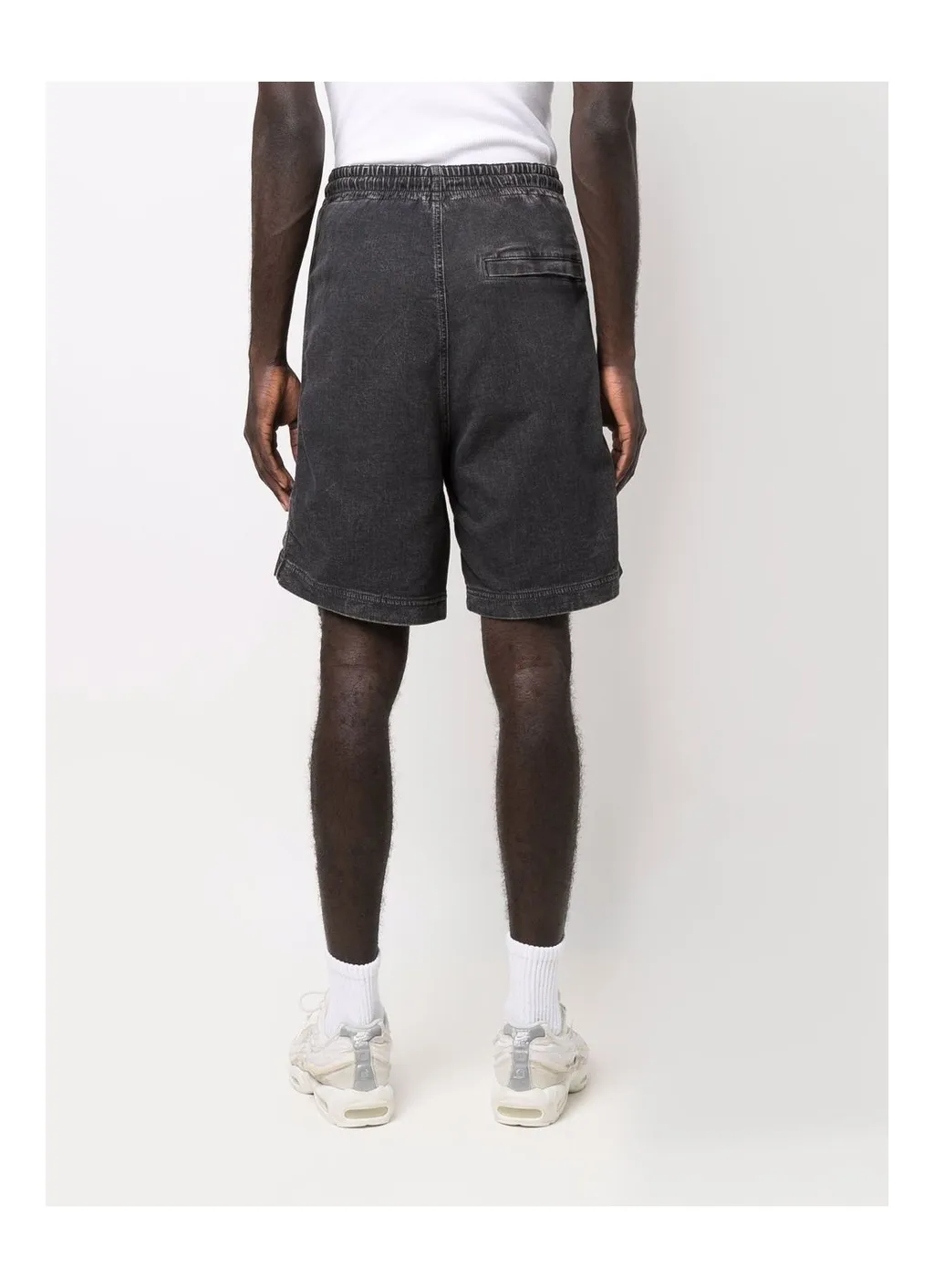 Logo Patch Drawstring Shorts