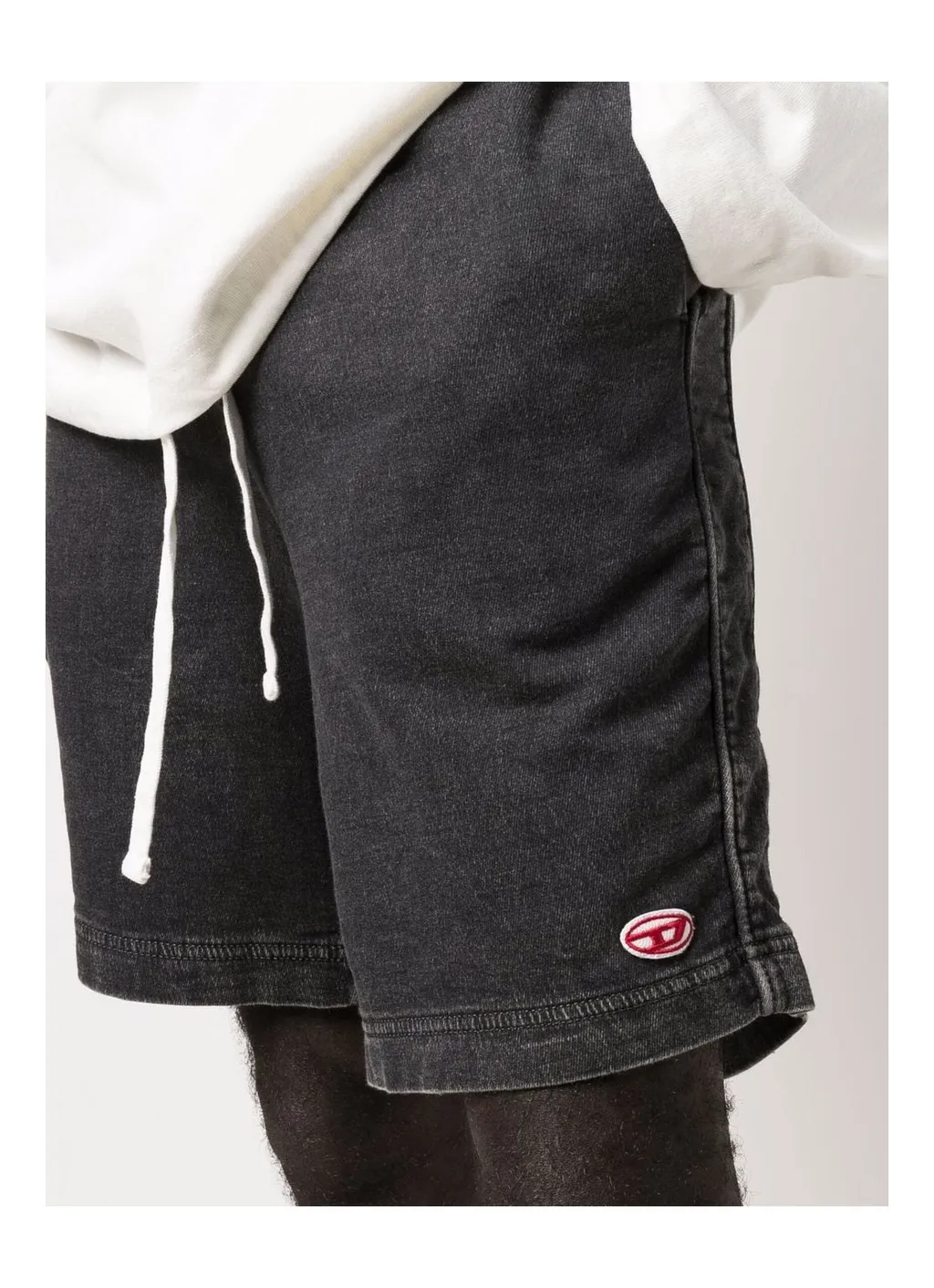 Logo Patch Drawstring Shorts