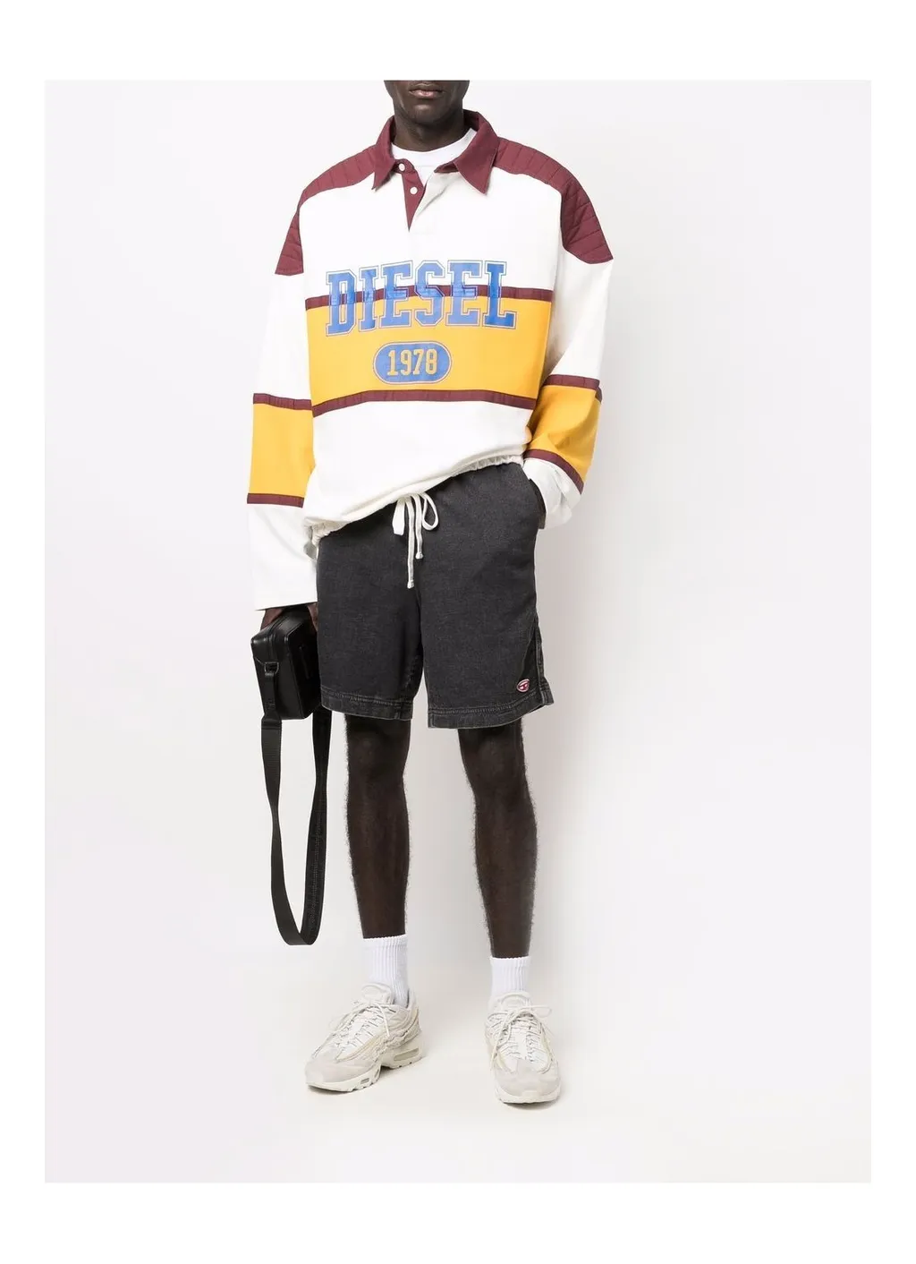 Logo Patch Drawstring Shorts