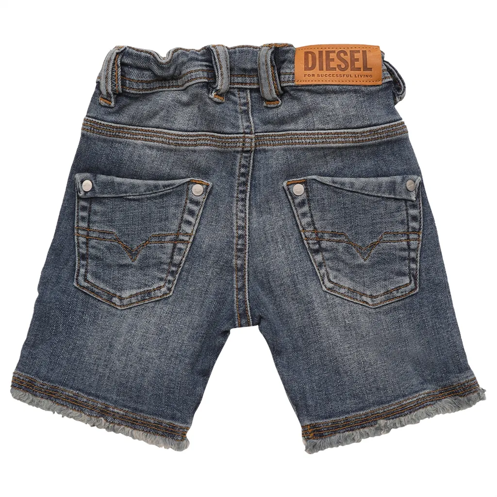 Frayed Jeans Shorts