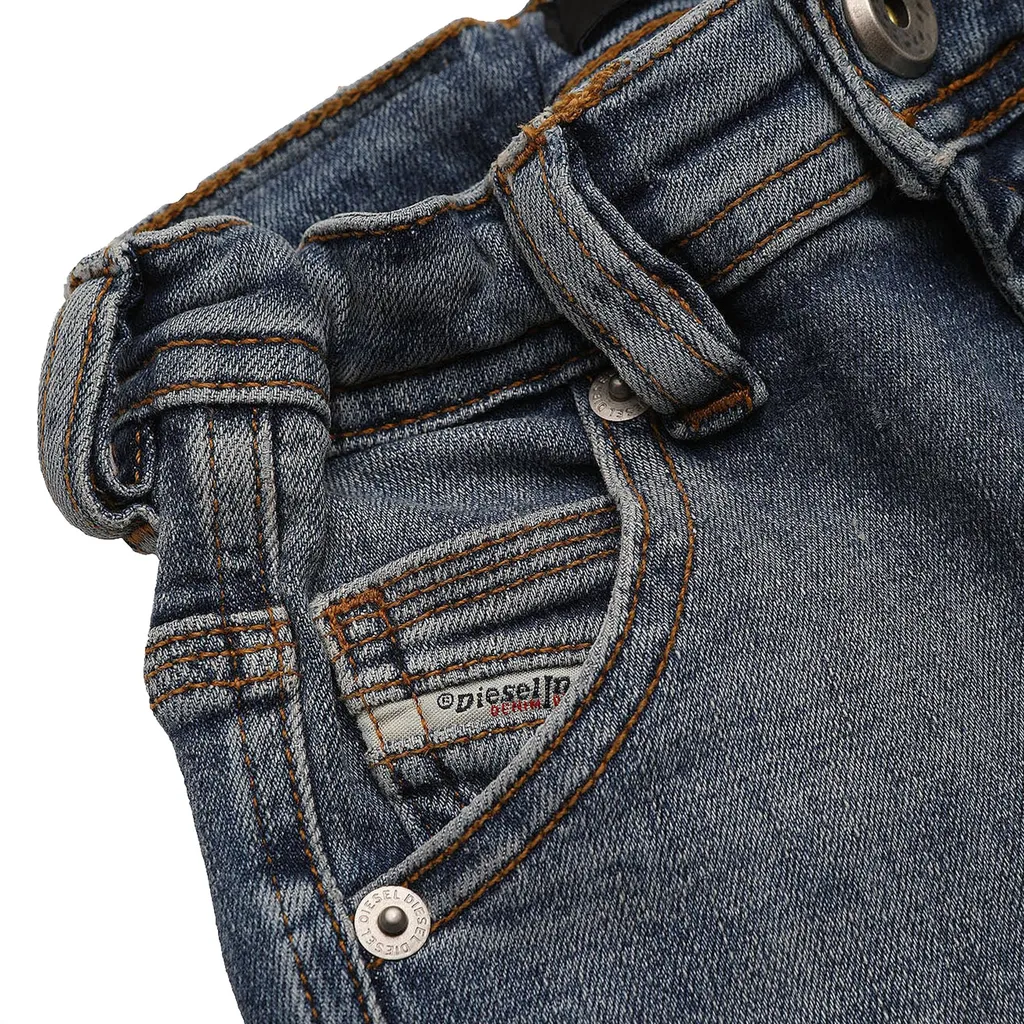 Frayed Jeans Shorts