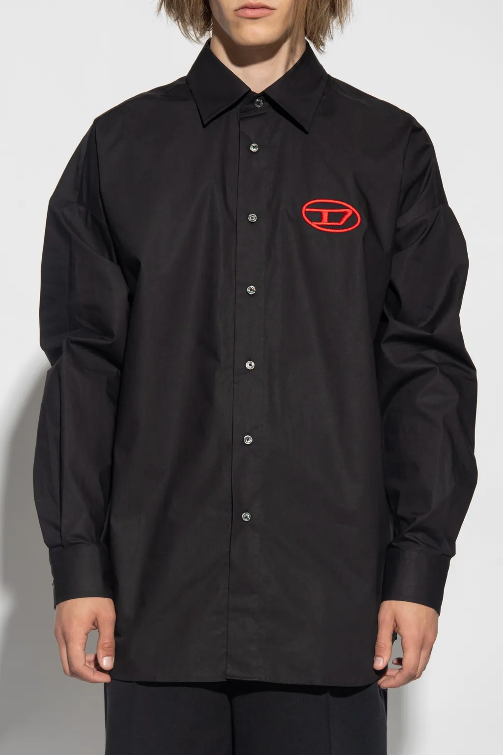 S-Dou-Plain Buttoned Shirt