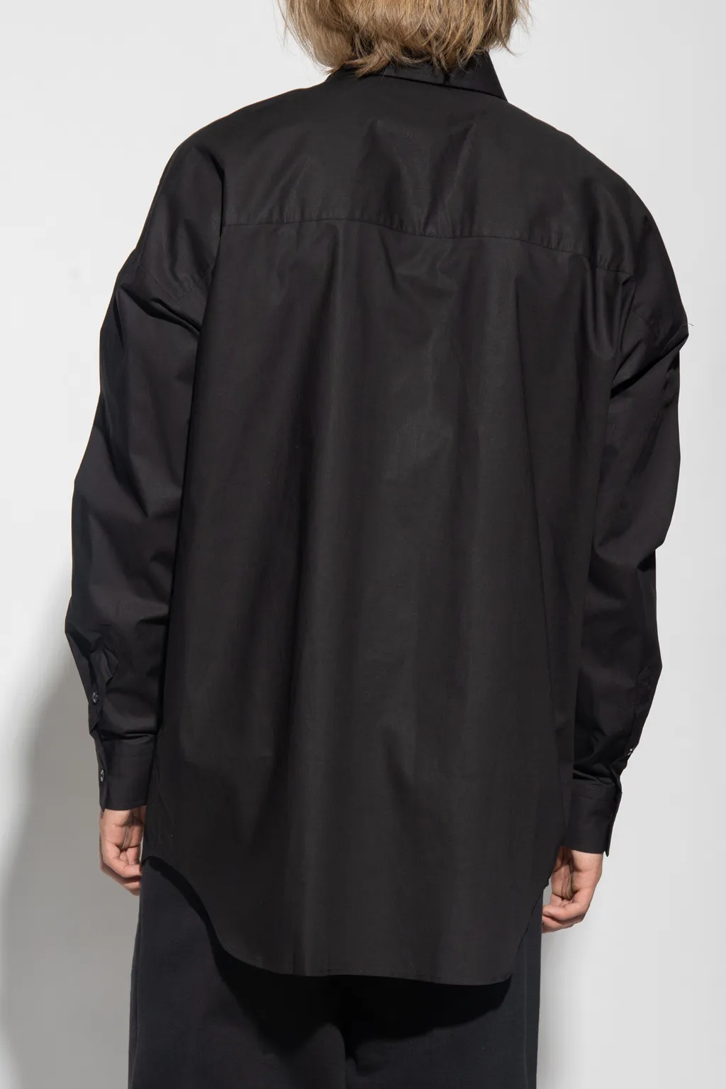 S-Dou-Plain Buttoned Shirt