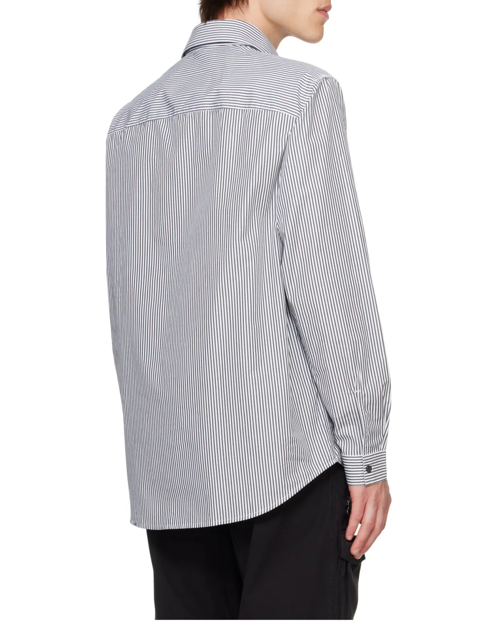 S-Simply-E Striped Long-Sleeved Shirt