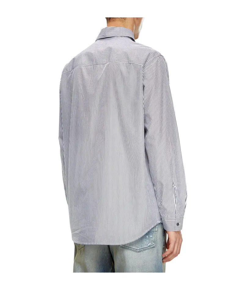 S-Simply-E Striped Long-Sleeved Shirt