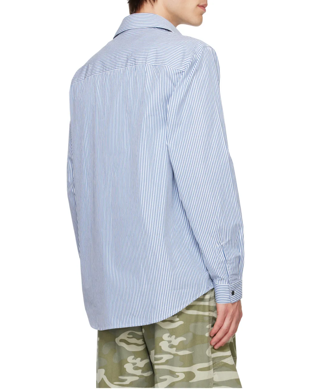 S-Simply-E Striped Long-Sleeved Shirt