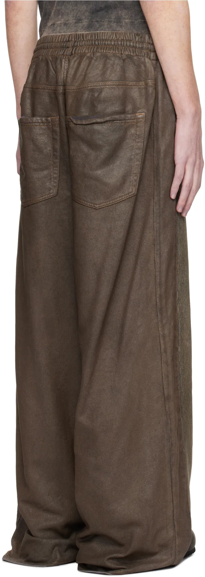 D-Cali-S Coated Denim Drawstring Jeans