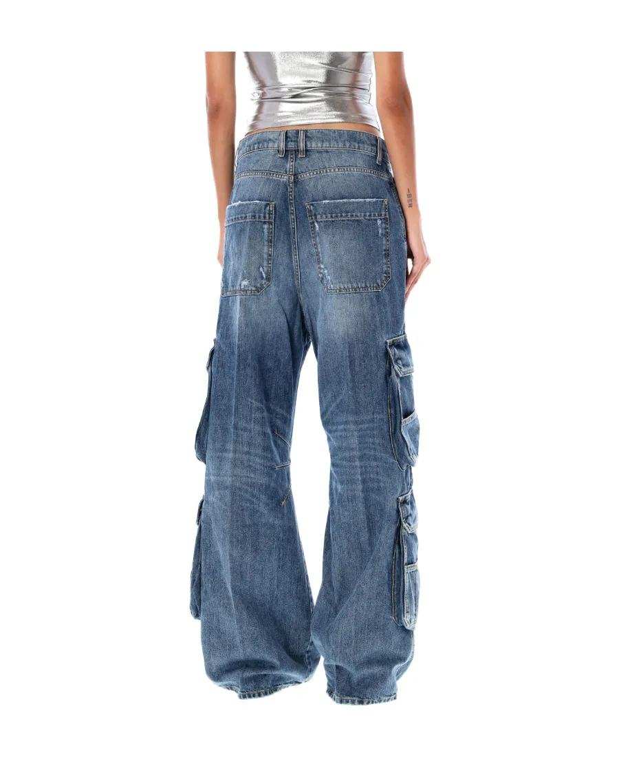 Mid-Rise Straight Leg Jeans