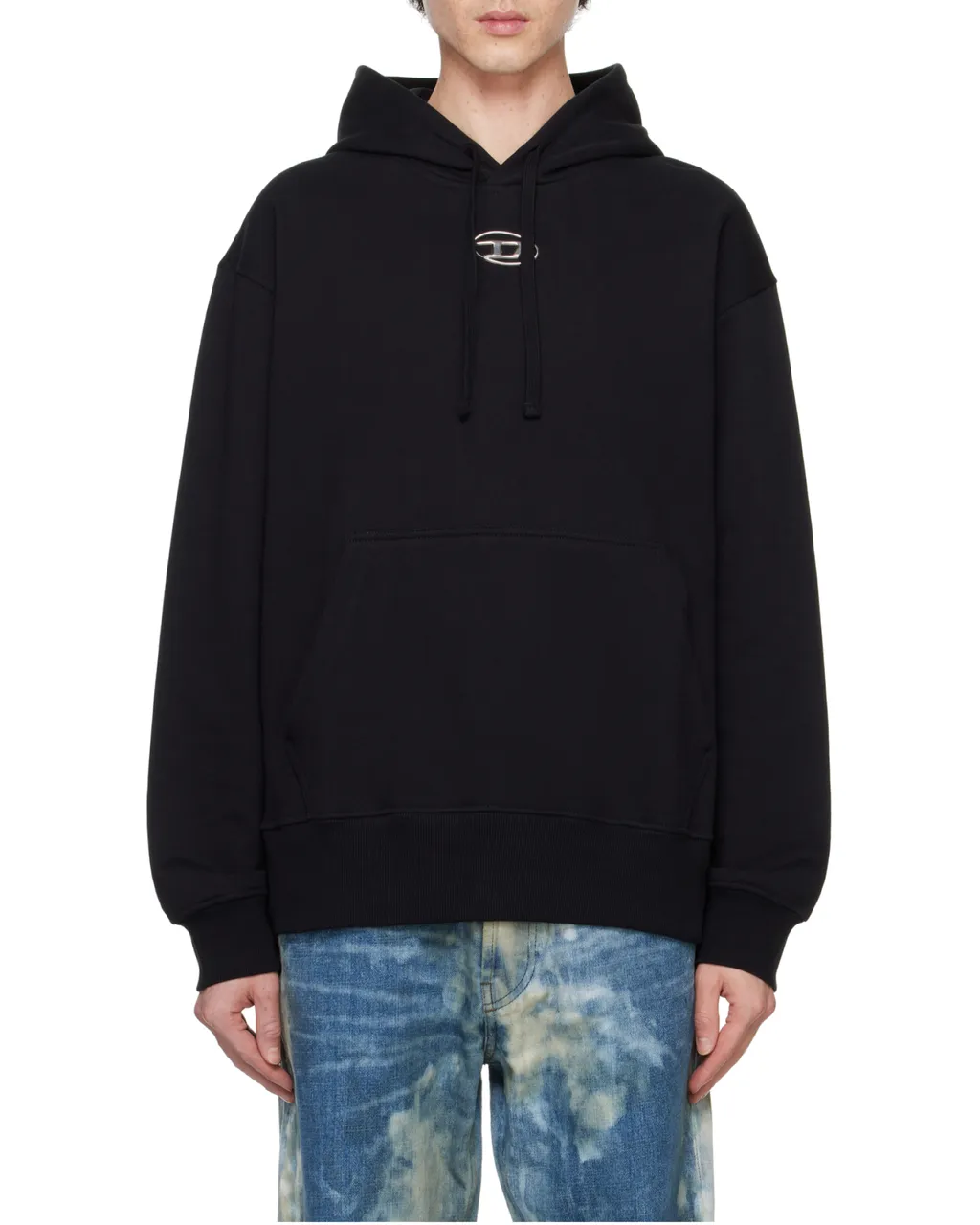 Logo Detailed Drawstring Hoodie